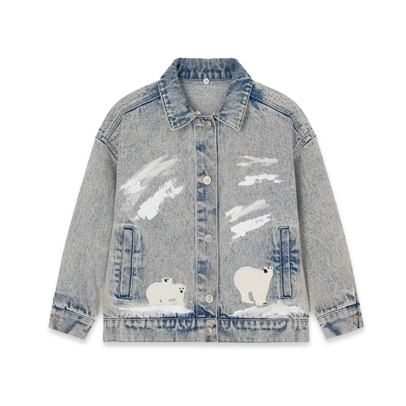 POLAR BEAR DENIM JACKET